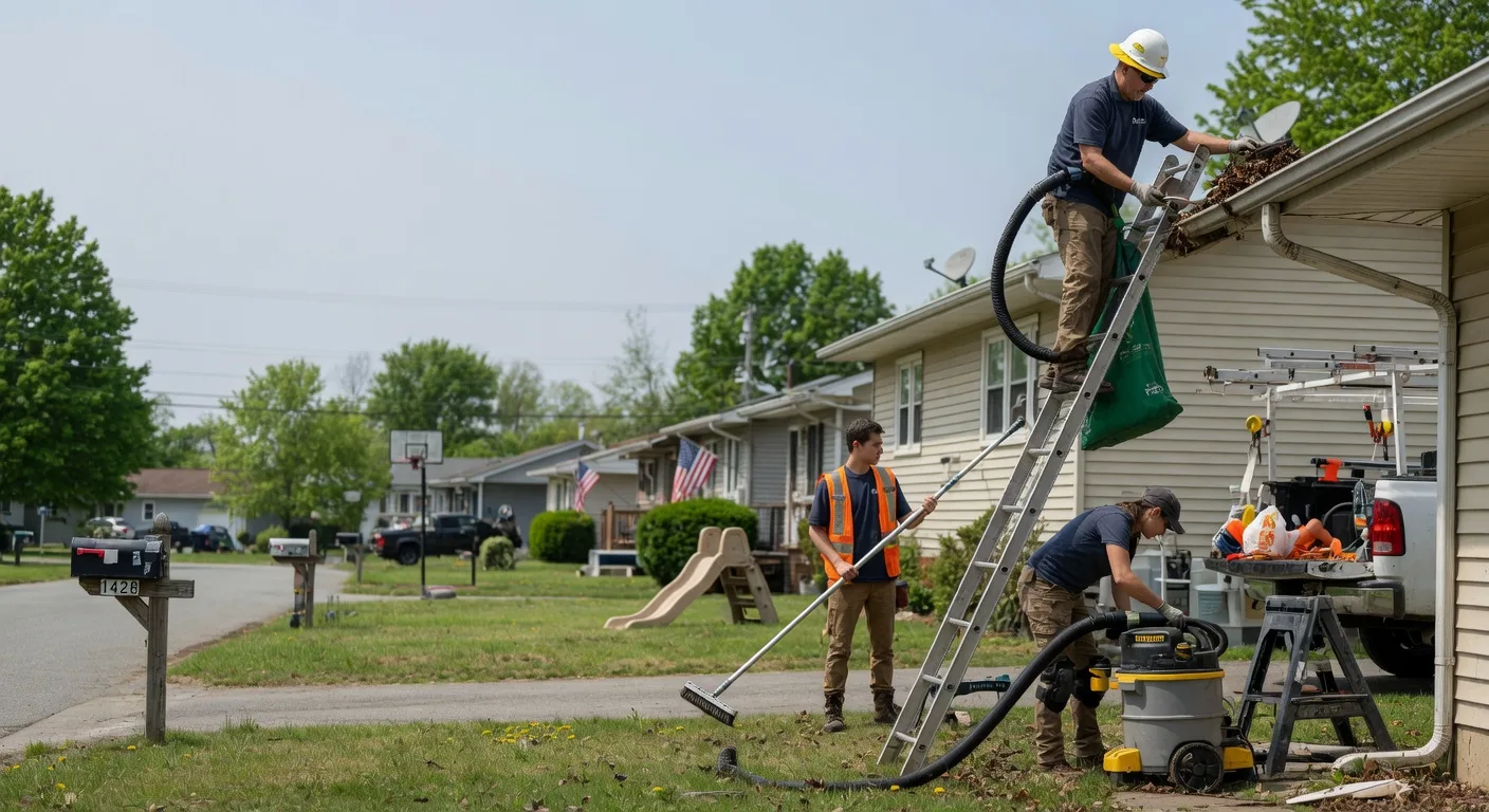 Gutter Installation in Davidsville, PA near me